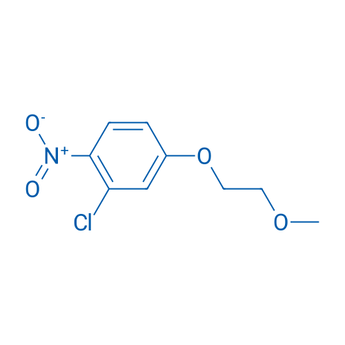 2-CHloro-4-(2-methoxyethoxy)-1-nitrobenzene 1g