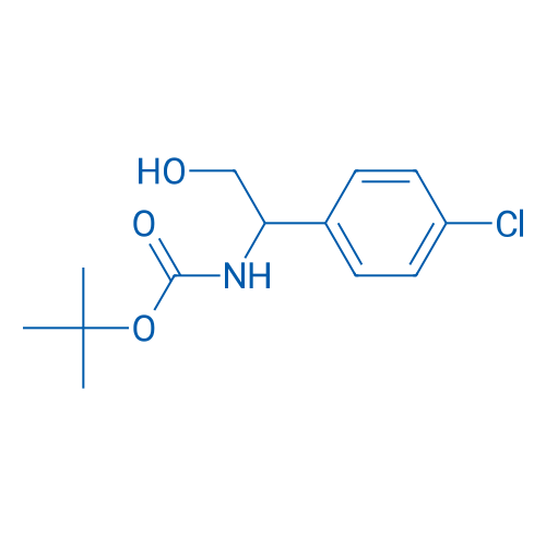 tert-Butyl (1-(4-chlorophenyl)-2-hydroxyethyl)carbamate 250mg
