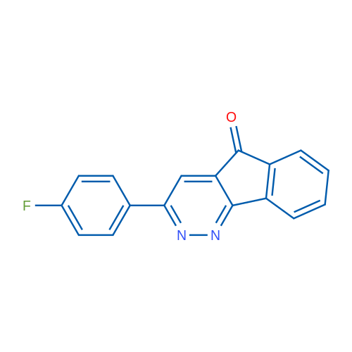 3-(4-Fluorophenyl)-5H-indeno[1,2-c]pyridazin-5-one 1g
