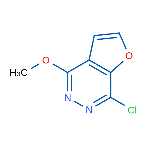 7-Chloro-4-methoxyfuro[2,3-d]pyridazine 1g