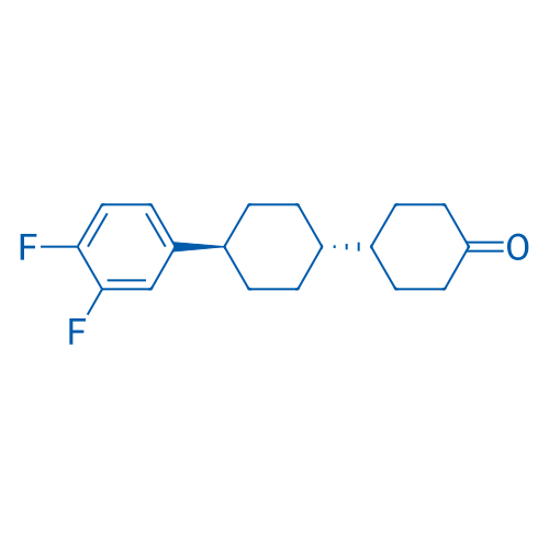trans-4'-(3,4-Difluorophenyl)-[1,1'-bi(cyclohexan)]-4-one 1g