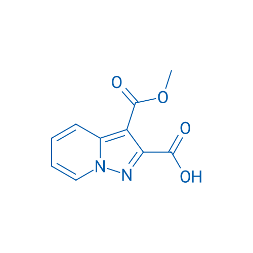 3-(Methoxycarbonyl)pyrazolo[1,5-a]pyridine-2-carboxylic acid 250mg