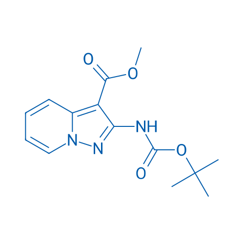 Methyl 2-((tert-butoxycarbonyl)amino)pyrazolo[1,5-a]pyridine-3-carboxylate 1g