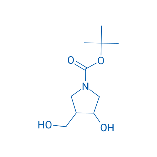 tert-Butyl 3-hydroxy-4-(hydroxymethyl)pyrrolidine-1-carboxylate 100mg
