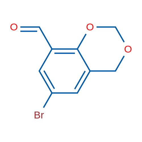 6-Bromo-4H-benzo[d][1,3]dioxine-8-carbaldehyde 1g