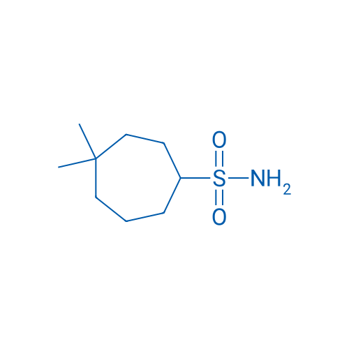 4,4-Dimethylcycloheptane-1-sulfonamide 1g