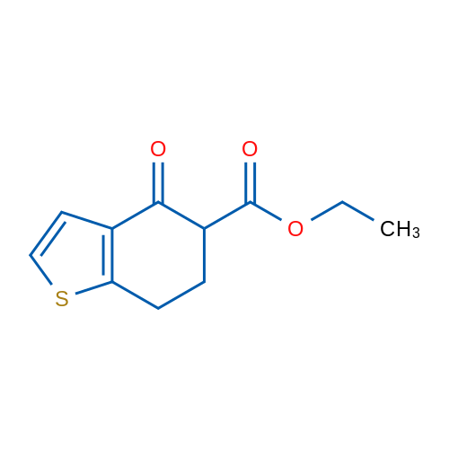 Ethyl 4-oxo-4,5,6,7-tetrahydro-1-benzothiophene-5-carboxylate 1g