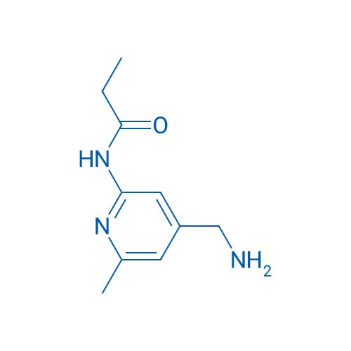 N-(4-(aminomethyl)-6-methylpyridin-2-yl)propionamide 250mg