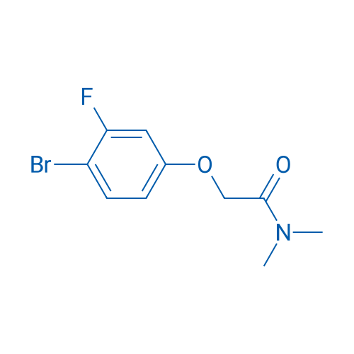 2-(4-Bromo-3-fluorophenoxy)-N,N-dimethylacetamide 5g