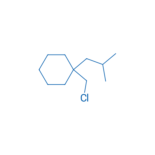 1-(Chloromethyl)-1-(2-methylpropyl)cyclohexane 1g