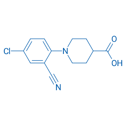1-(4-Chloro-2-cyanophenyl)piperidine-4-carboxylic acid 5g