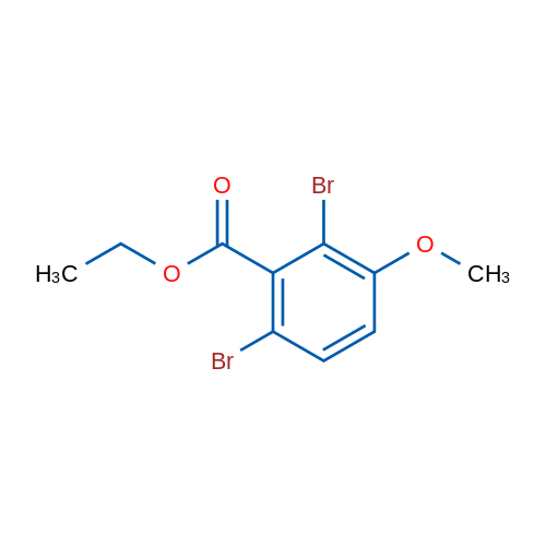 Ethyl 2,6-dibromo-3-methoxybenzoate 1g