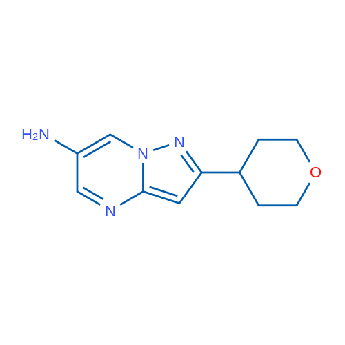 2-(Tetrahydro-2H-pyran-4-yl)pyrazolo[1,5-a]pyrimidin-6-amine 1g