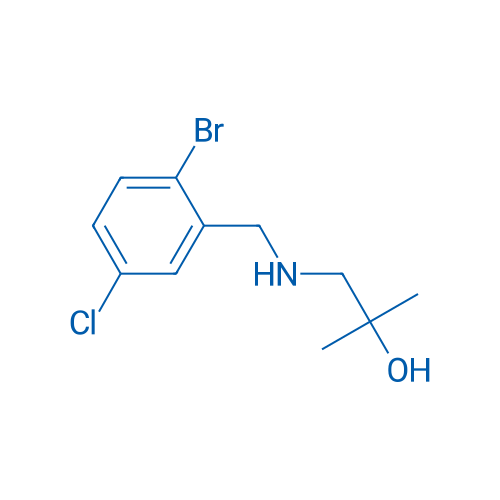1-{[(2-bromo-5-chlorophenyl)methyl]amino}-2-methylpropan-2-ol 1g