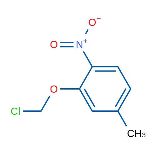 2-(Chloromethoxy)-4-methyl-1-nitrobenzene 1g