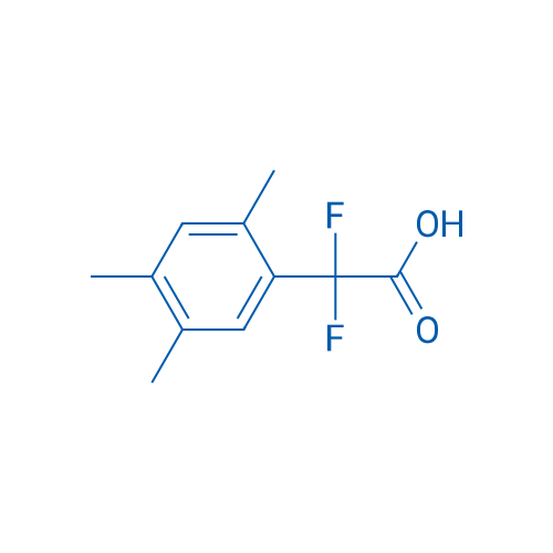 2,2-Difluoro-2-(2,4,5-trimethylphenyl)acetic acid 1g