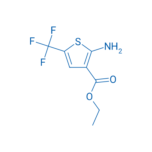 Ethyl 2-amino-5-(trifluoromethyl)thiophene-3-carboxylate 250mg
