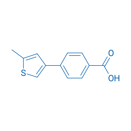 4-(5-Methylthiophen-3-yl)benzoic acid 1g