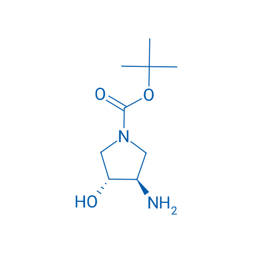 (3R,4R)-rel-tert-Butyl 3-amino-4-hydroxypyrrolidine-1-carboxylate 25g