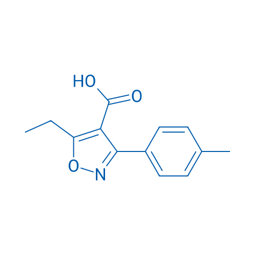 5-Ethyl-3-(4-methylphenyl)-1,2-oxazole-4-carboxylic acid 1g