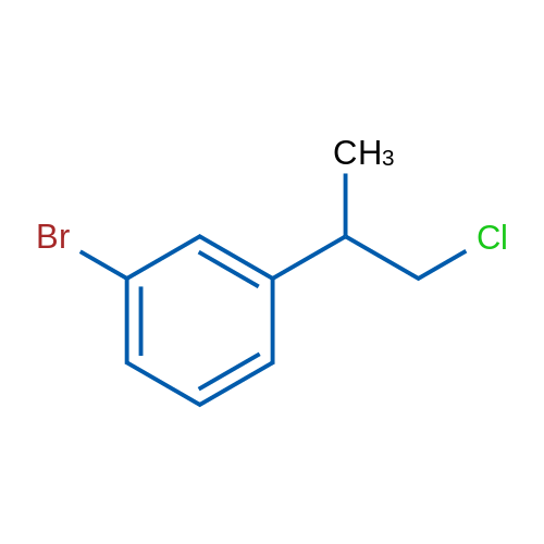 1-Bromo-3-(1-chloropropan-2-yl)benzene 1g