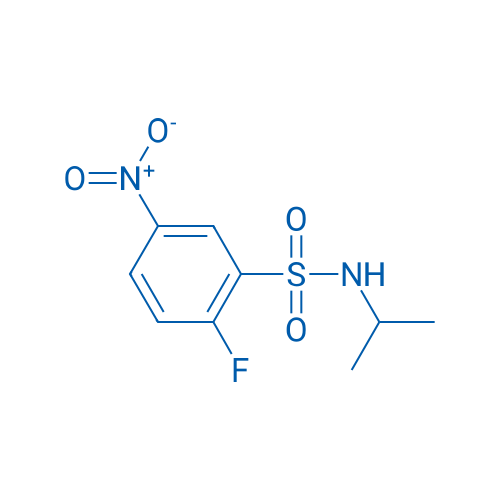 2-fluoro-N-isopropyl-5-nitrobenzenesulfonamide 5g