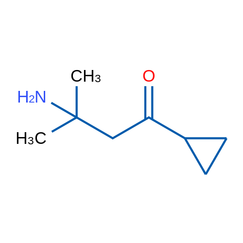 3-Amino-1-cyclopropyl-3-methylbutan-1-one 1g