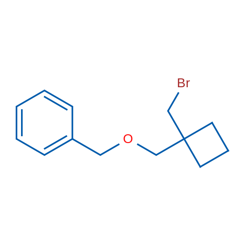(([1-(Bromomethyl)cyclobutyl]methoxy)methyl)benzene 1g