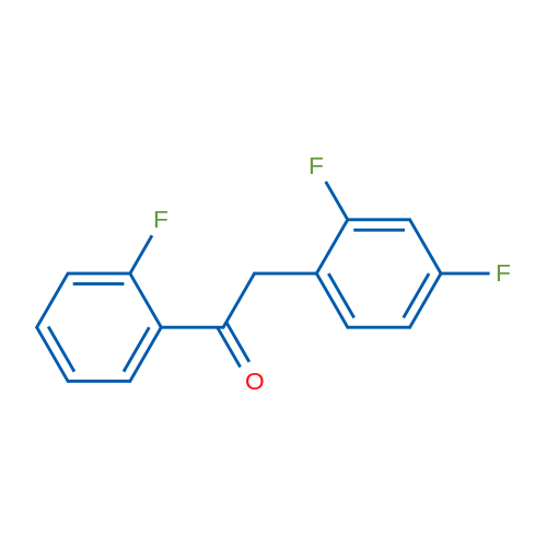 2-(2,4-Difluorophenyl)-1-(2-fluorophenyl)ethanone 250mg