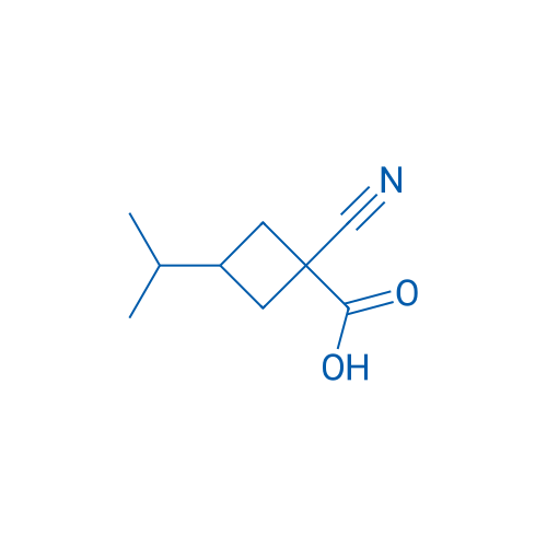 1-Cyano-3-(propan-2-yl)cyclobutane-1-carboxylic acid 1g