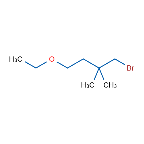 1-Bromo-4-ethoxy-2,2-dimethylbutane 1g