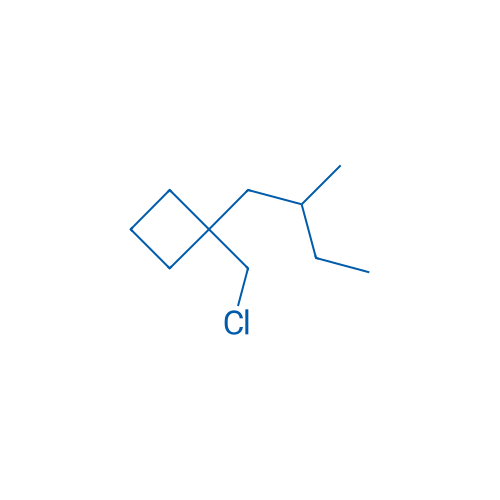 1-(Chloromethyl)-1-(2-methylbutyl)cyclobutane 1g