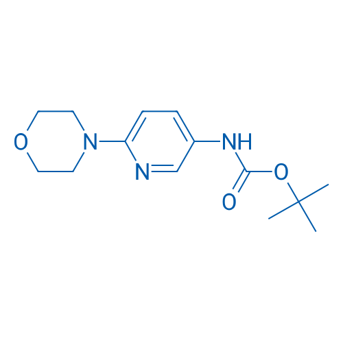 tert-Butyl (6-morpholinopyridin-3-yl)carbamate 250mg