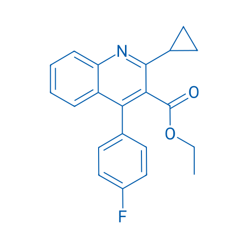 Ethyl 2-cyclopropyl-4-(4-fluorophenyl)quinoline-3-carboxylate 5g