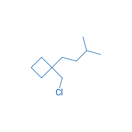 1-(Chloromethyl)-1-(3-methylbutyl)cyclobutane 1g