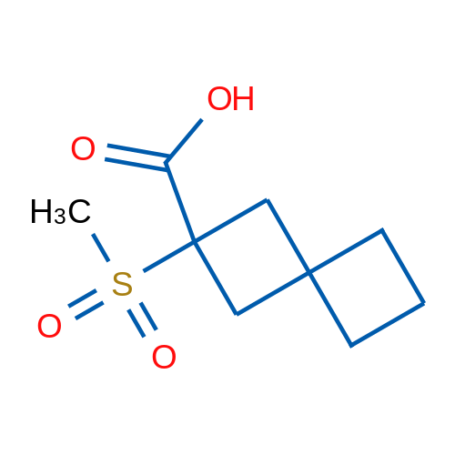 2-Methanesulfonylspiro[3.3]heptane-2-carboxylic acid 1g