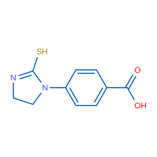4-(2-Mercapto-4,5-dihydro-1H-imidazol-1-yl)benzoic acid 1g