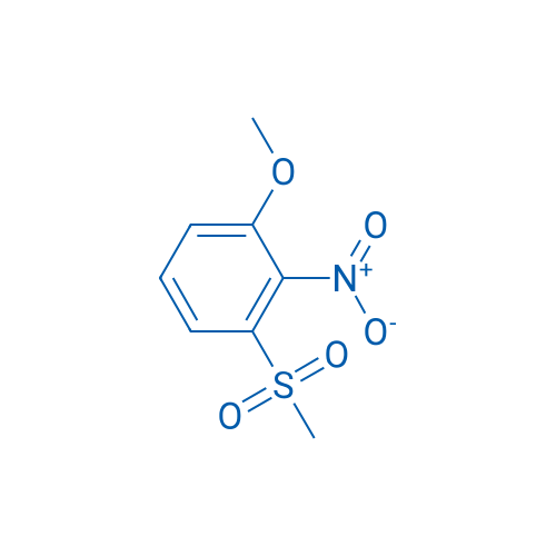 1-Methoxy-3-(methylsulfonyl)-2-nitrobenzene 1g