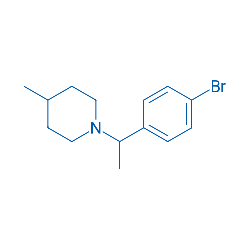 1-(1-(4-Bromophenyl)ethyl)-4-methylpiperidine 250mg