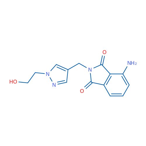 4-Amino-2-{[1-(2-hydroxyethyl)-1H-pyrazol-4-yl]methyl}-2,3-dihydro-1H-isoindole-1,3-dione 1g