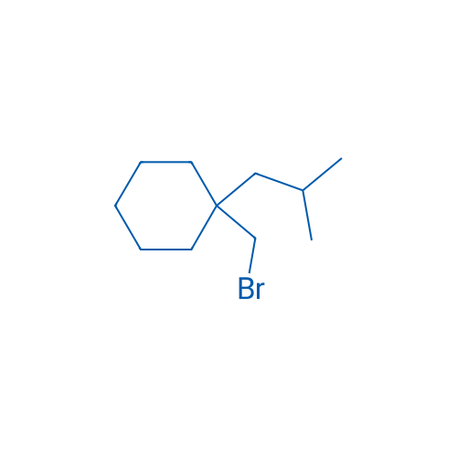 1-(Bromomethyl)-1-(2-methylpropyl)cyclohexane 1g