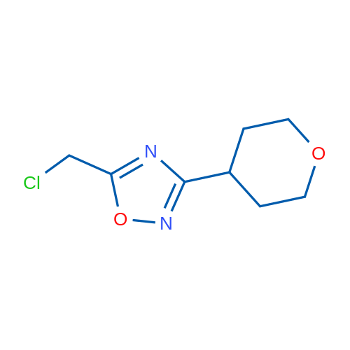 5-(Chloromethyl)-3-(oxan-4-yl)-1,2,4-oxadiazole 1g