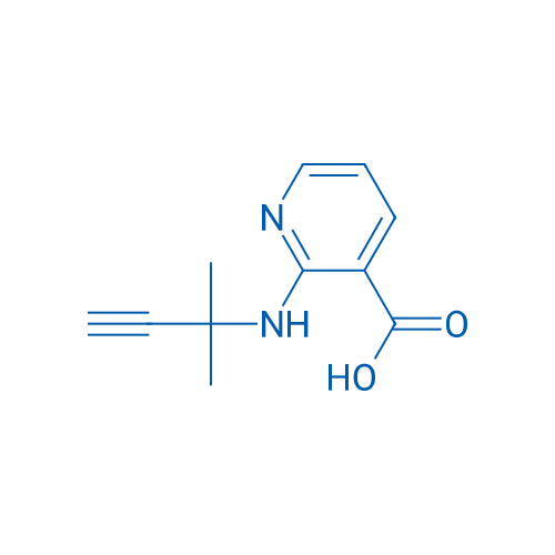 2-[(2-Methylbut-3-yn-2-yl)amino]pyridine-3-carboxylic acid 5g