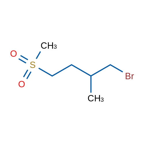 1-Bromo-4-methanesulfonyl-2-methylbutane 1g