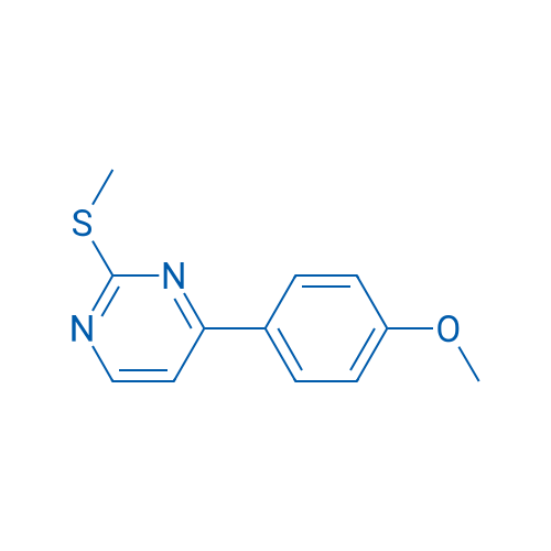 4-(4-Methoxyphenyl)-2-(methylthio)pyrimidine 1g