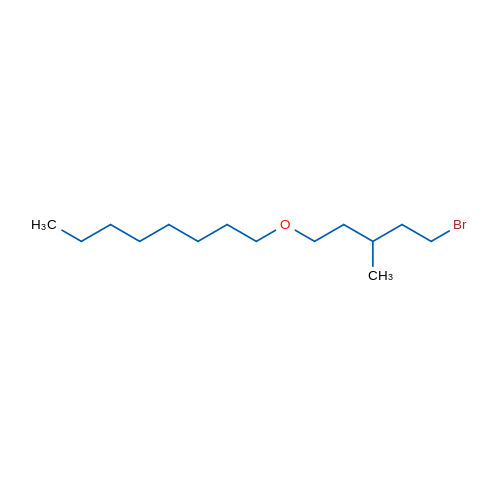 1-(5-Bromo-3-methylpentyloxy)octane 1g