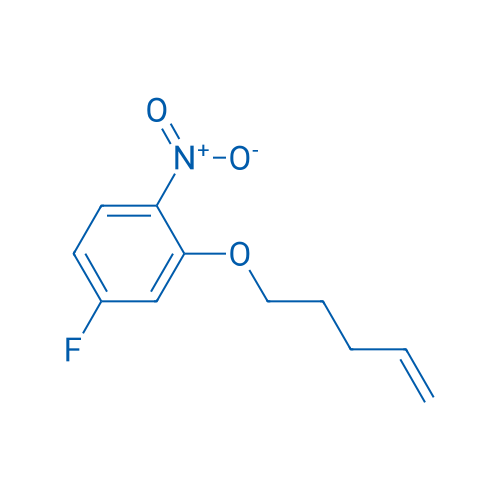 4-Fluoro-1-nitro-2-(pent-4-en-1-yloxy)benzene 1g