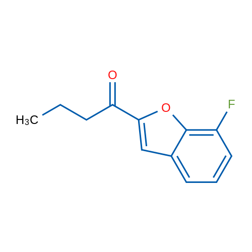 1-(7-Fluoro-1-benzofuran-2-yl)butan-1-one 1g