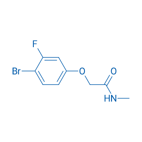 2-(4-Bromo-3-fluorophenoxy)-N-methylacetamide 5g