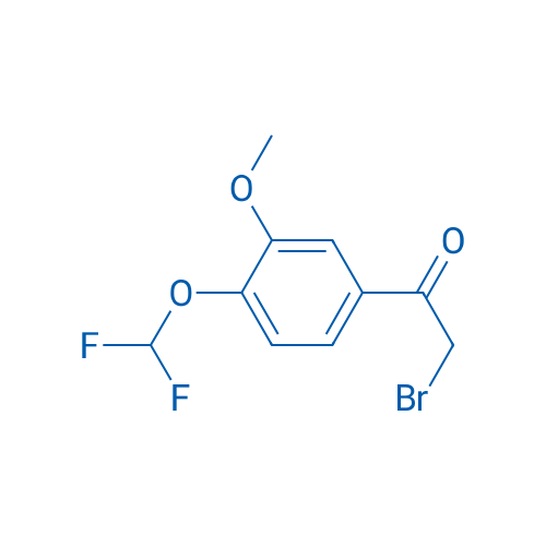 2-Bromo-1-[4-(difluoromethoxy)-3-methoxyphenyl]ethan-1-one 100mg
